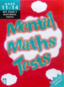 Image for Mental Maths Tests for Key Stage 3 (book and cassette)