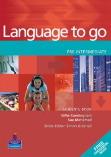 Image for Language to go: Pre-intermediate Student's book