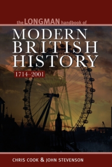 Image for Longman Handbook to Modern British History 1714 - 2001