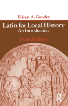 Latin for Local History: An Introduction