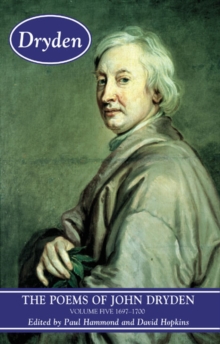 Image for The poems of John DrydenVol. 5: 1697-1700