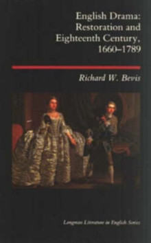 Image for English Drama : Restoration and Eighteenth Century 1660-1789