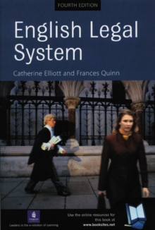 Image for "English Legal System" with "Law on the Web"