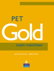 Image for PET Gold Exam Maximiser No Key New Edition