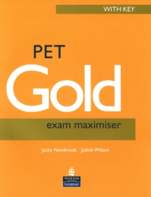 Image for PET Gold Exam Maximiser with Key New Edition