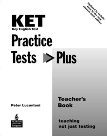 Image for KET Practice Tests Plus Teacher's Book New Edition