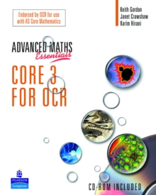 Image for A Level Maths Essentials Core 3 for OCR Book and CD-ROM