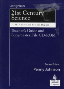 Image for Science for 21st Century GCSE Additional Science Higher Teachers Guide & Copymasters on CD