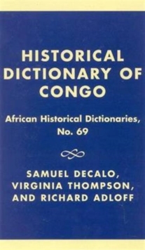 Image for Historical Dictionary of Congo