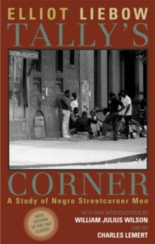 Image for Tally's corner: a study of negro streetcorner men