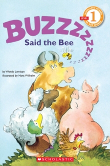 Image for "Buzz," Said the Bee (Scholastic Reader, Level 1)