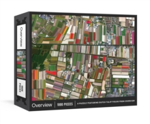 Overview Puzzle: A 1000-Piece Jigsaw featuring Dutch Tulip Fields from Overview: Jigsaw Puzzles for Adults