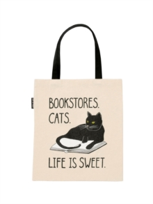 Bookstore Cats Tote Bag