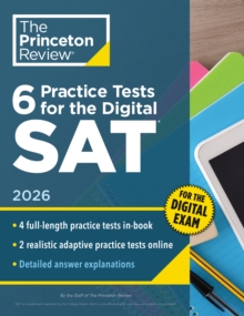 Image for 6 Practice Tests for the Digital SAT, 2026