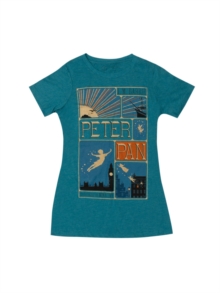 MinaLima: Peter Pan Women’s Crew T-Shirt Small