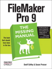 Image for Filemaker Pro 9 the Missing Manual