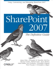 Image for SharePoint 2007: the definitive guide