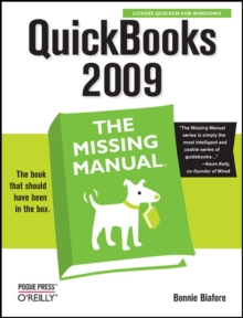 Image for QuickBooks 2009  : the missing manual