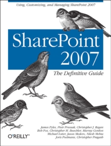 Image for Sharepoint 2007  : the definitive guide