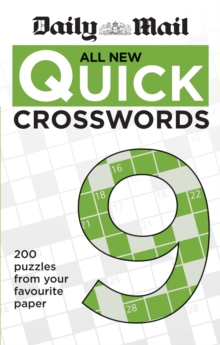 Image for Daily Mail All New Quick Crosswords 9