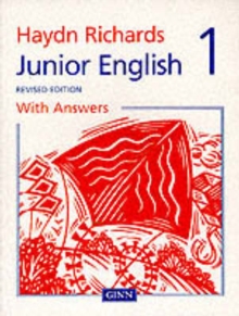 Image for Haydn Richards : Junior English Pupil Book 1 With Answers -1997 Edition