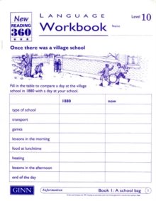 Image for Reading 360 Language Resource Workbook 10 pack of 8