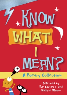 Image for Know what I mean?  : a poetry collection
