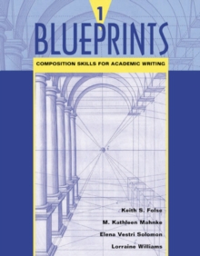 Image for Blueprints 1  : composition and grammar skills for academic writing