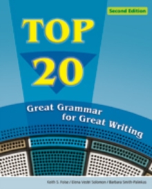 Image for Top 20 : Great Grammar for Great Writing