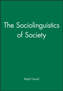 Sociolinguistics of Society