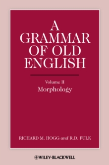 Image for A Grammar of Old English, Volume 2