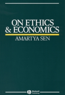 Image for On Ethics and Economics