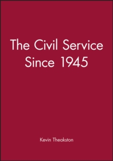 Image for The Civil Service Since 1945