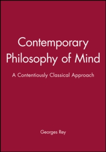 Contemporary Philosophy of Mind