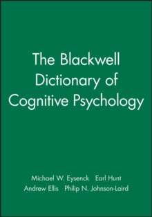 Blackwell Dictionary of Cognitive Psychology