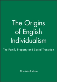 Origins of English Individualism