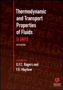 Image for Thermodynamic and transport properties of fluids  : SI units