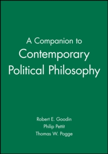 Image for A Companion to Contemporary Political Philosophy