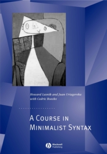 Course in Minimalist Syntax