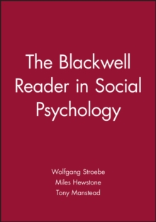 Image for The Blackwell reader in social psychology