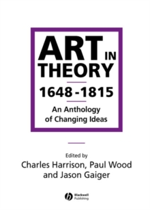 Image for Art in Theory 1648-1815