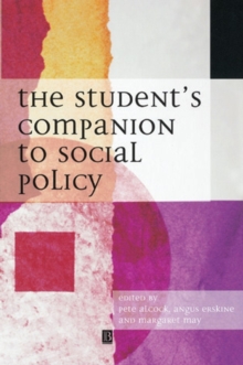 Image for The Student's Companion to Social Policy