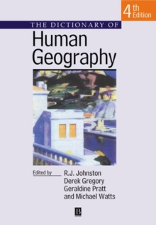 Image for The dictionary of human geography
