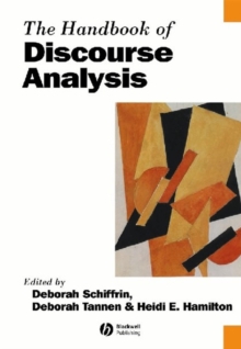 Image for The handbook of discourse analysis