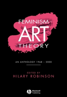 Image for Feminism-art-theory  : an anthology, 1968-2000
