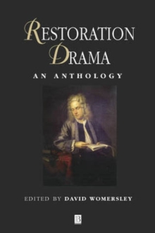 Image for Restoration drama  : an anthology