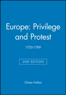 Image for Europe: Privilege and Protest