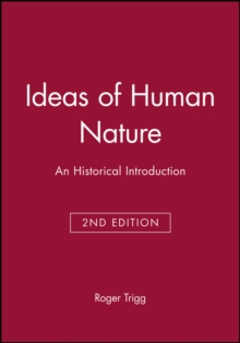 Image for Ideas of Human Nature : An Historical Introduction