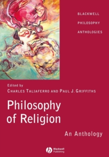 Image for Philosophy of religion  : an anthology