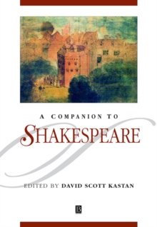 Image for A Companion to Shakespeare